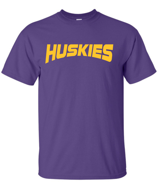 Huskies Gildan T-Shirt - Purple