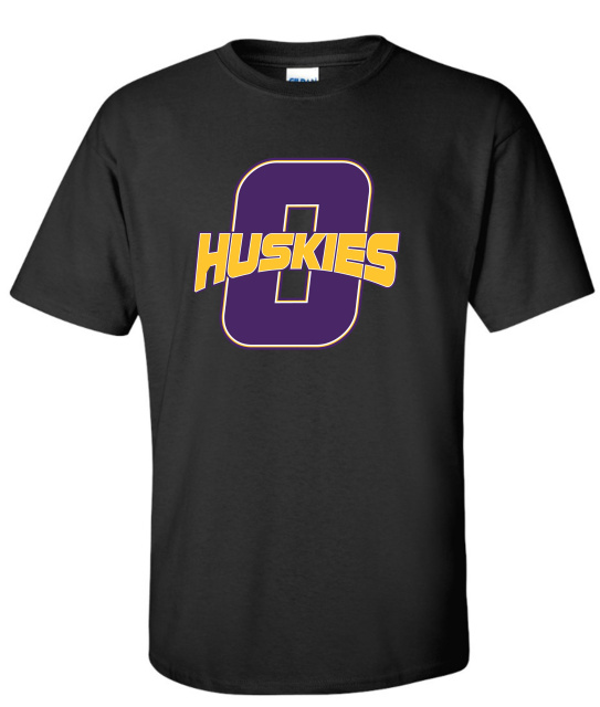 O-Huskies Gildan T-Shirt - Black