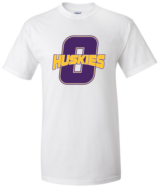 O-Huskies Gildan T-Shirt - White