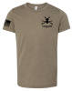 Bella-Canvas Triblend Short Sleeve Tee (olive tri-blend)